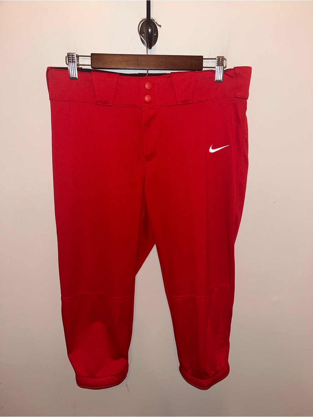 Nike Team Engineered Vapor Select Softball Pants Women's Size L Red NWT